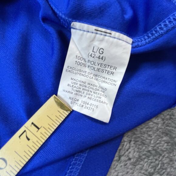 New York Mets Shirt Large True Fan Embroidered Logo Short Sleeve Genuine Merch - Picture 5 of 10